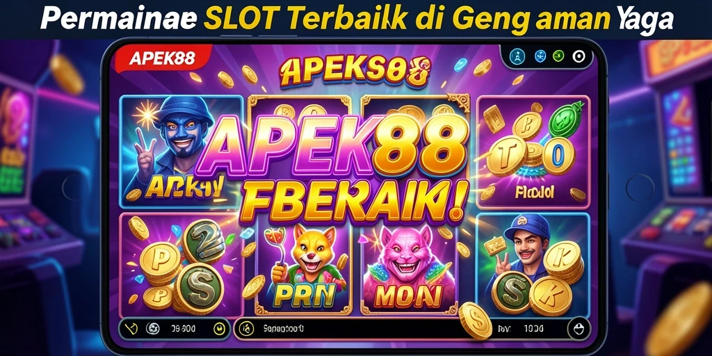 Tampilan gameplay APEK88 yang menarik dan penuh warna.