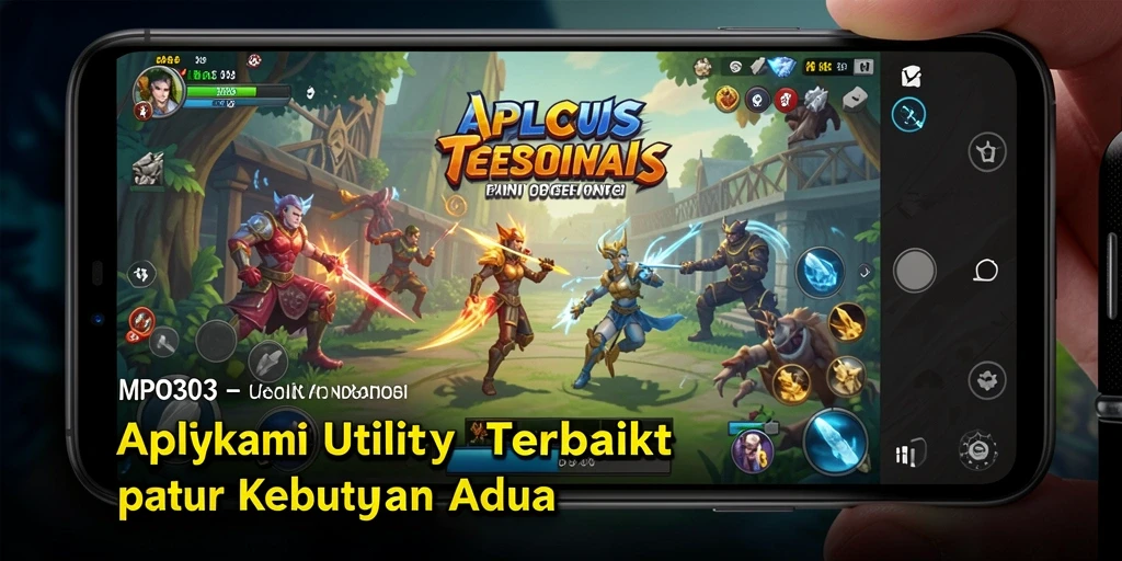 Screenshot MPO303 menampilkan antarmuka aplikasi Utility yang efisien dan mudah digunakan.