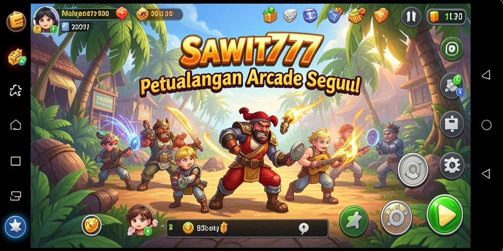 Tampilan menarik dari gameplay seru SAWIT777.