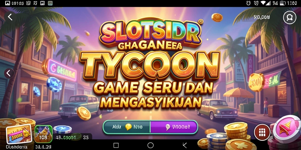 Screenshot gameplay <strong>SLOTSIDR</strong> menampilkan pengalaman luar biasa dalam dunia Tycoon.