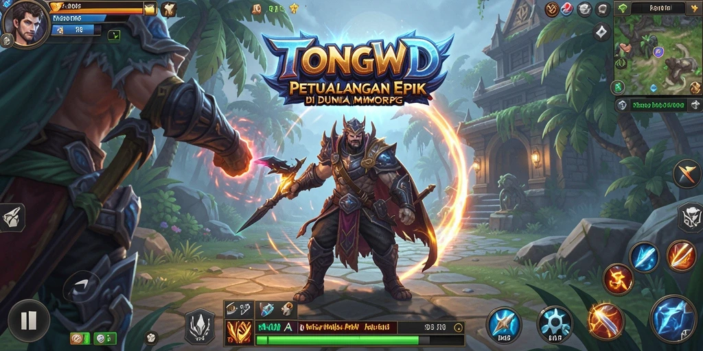 Gambaran menakjubkan dari pertempuran di dunia TONGWD.