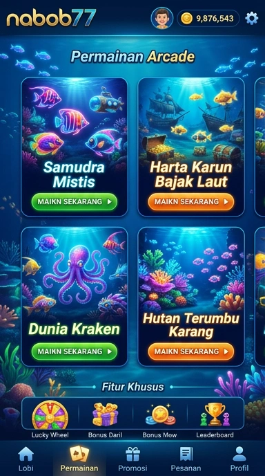 Tampilan antarmuka nabob77 yang intuitif dan mudah digunakan.